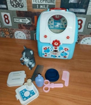 Zainetto toelettatura cucciolo 2 in 1