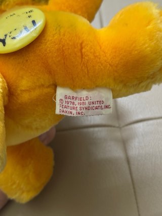 Peluche vintage Garfield