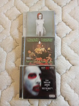 3 CD Marilyn Manson in condizioni eccellenti