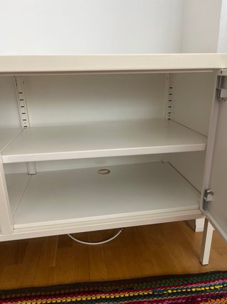 Mueble IKEA PS Metal Blanco
