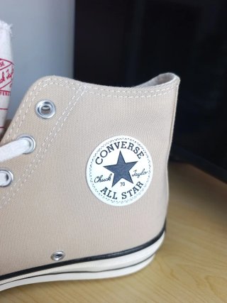 Converse Chuck Taylor Beige/Blanco Talla 42