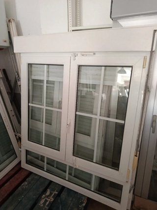 Ventana PVC Climalit con persiana