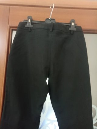 Pantaloni neri Zara donna con zip