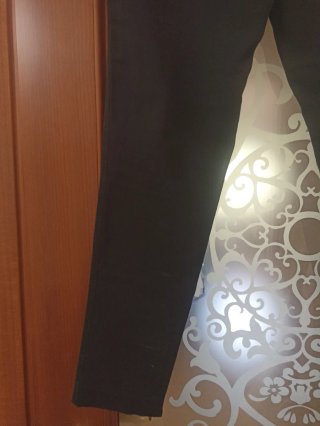 Pantaloni neri Zara donna con zip