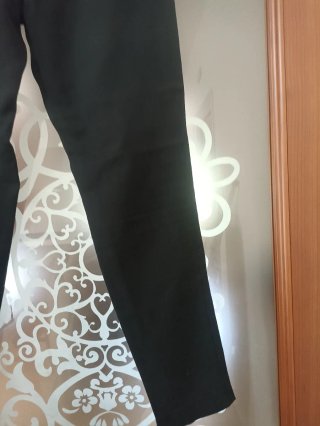 Pantaloni neri Zara donna con zip