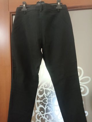 Pantaloni neri Zara donna con zip
