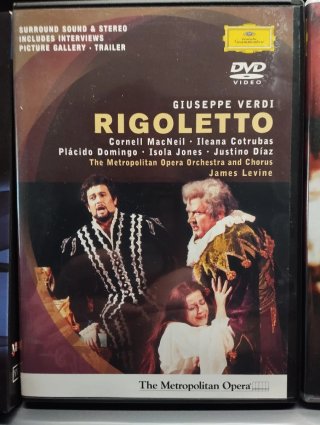 Lote 3 DVDs Ópera: Mozart, Verdi