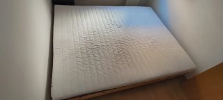 Colchón de espuma 160x200 cm con topper