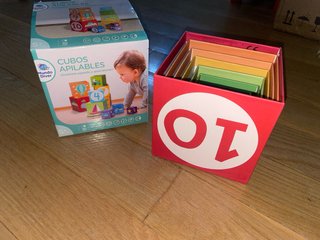 Cubos apilables Mundo Diver +5 meses