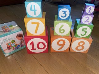 Cubos apilables Mundo Diver +5 meses