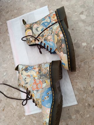 Botas Dr. Martens 1470  Dibujo Japonés de colecció
