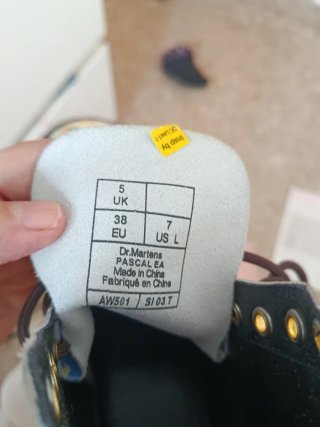Botas Dr. Martens 1470  Dibujo Japonés de colecció