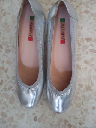 Zapatos Urbanitas Mujer Plata