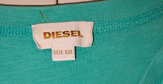 Camiseta Diesel V-Neck Talla XXL