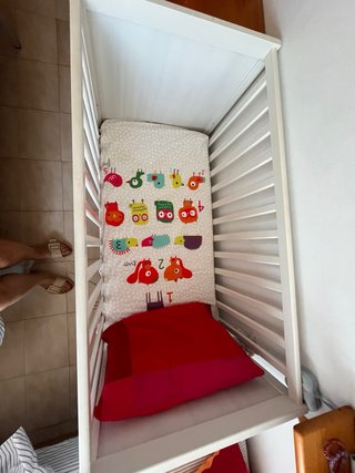 Cuna Ikea SUNDVIK Blanca (sin colchon)