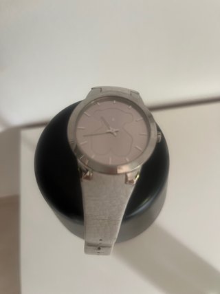Reloj Tous Correa blanca y Plateado