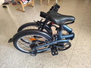Bicicleta plegable BTWIN Modelo Fold 500