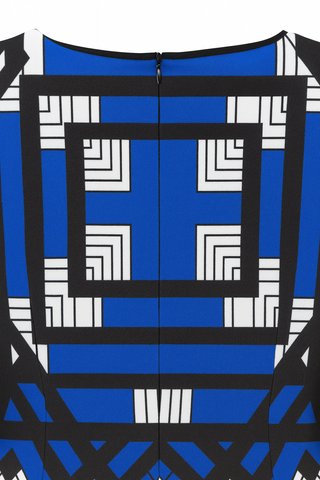 Nuevo a estrenar Vestido Geométrico Tricolor T.S