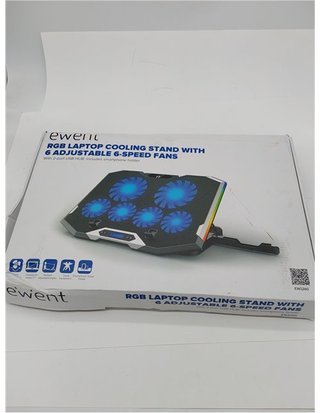 Base per notebook EWENT con 6 ventole regolabili e RGB