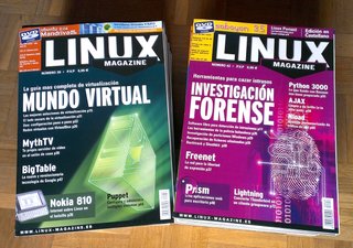 Lote de 42 revistas Linux Magazine