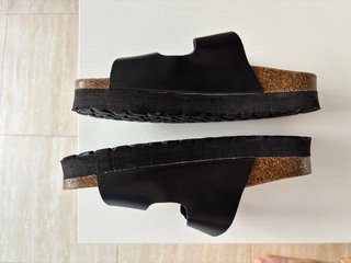 Sandalias Autenti Negras Hechas en España