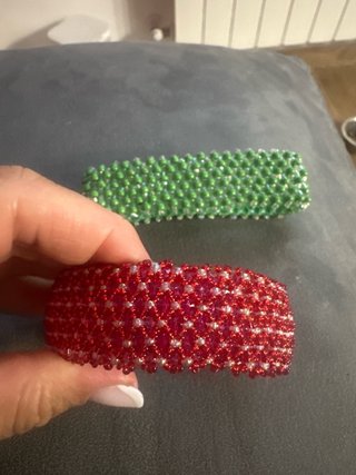 2 bracciali cristallo mezzo