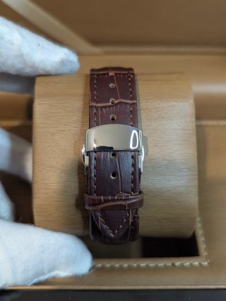 Reloj Seiko Mod Presage Open Heart Verde Marrón