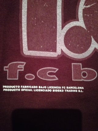 Maglietta FC Barcellona Uomo Cotone