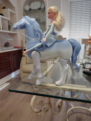 Caballo andante y Frozen