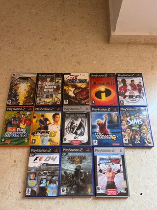 Juegos PS2 Individuales o Pack Hay 2 de pc