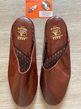 Zapatillas de casa TITI Calzados T40 nuevas