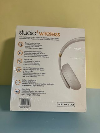 Auriculares Beats Studio Wireless Blanco Nuevos