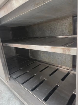 Mesa Caliente Acero Inoxidable