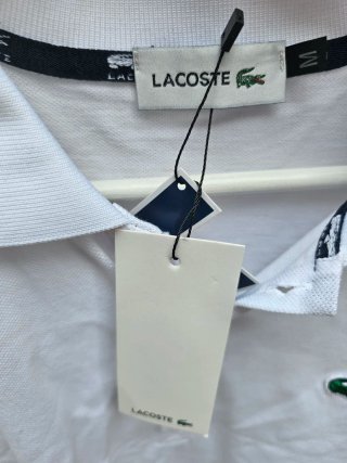 Vestido deportivo Lacoste blanco