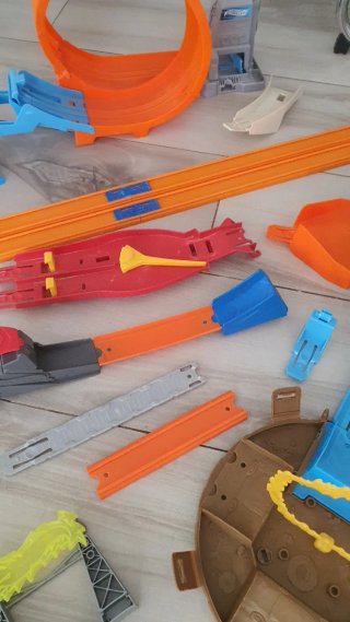 Lote Pistas y Rampas Hot Wheels