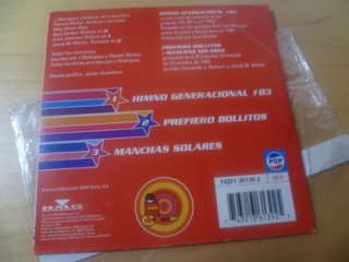 CD Los Planetas Himno Generacional #83