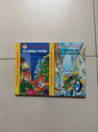 Lote 10 libros Gerónimo Stilton