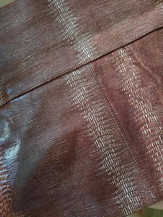Bolso de mano Uterqüe piel marrón