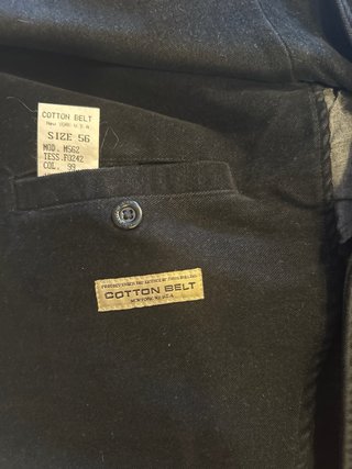Giacca in camoscio nero