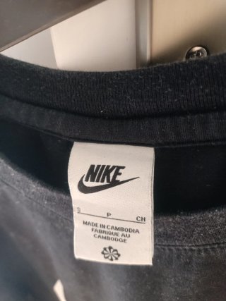 Camiseta Nike Negra Talla S lo