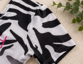 Camiseta Crop Top Kavanagh Cebra