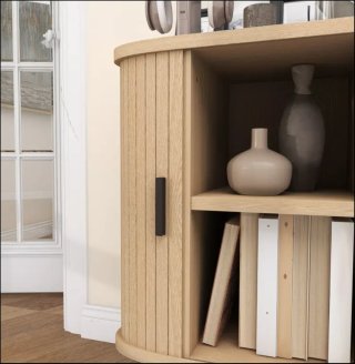 Aparador Vintage Madera Puertas Correderas