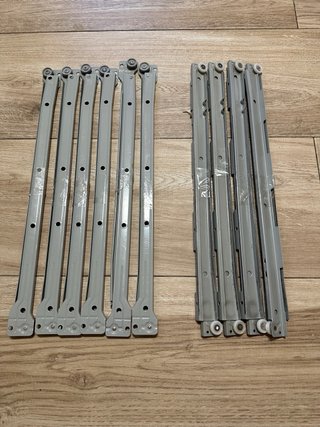 Corredoras de cajón metálicas