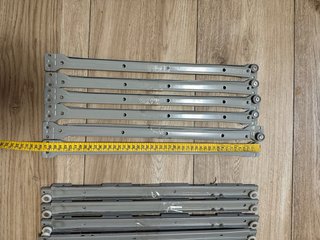 Corredoras de cajón metálicas