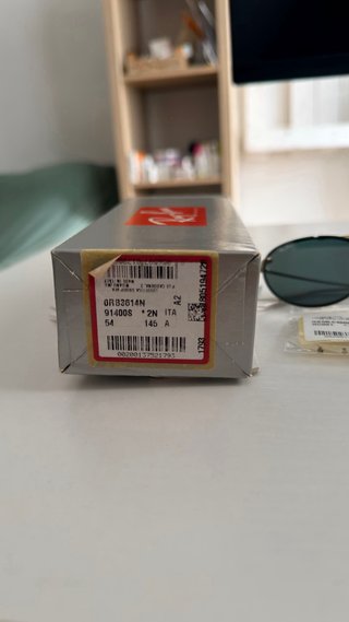 Gafas Ray-Ban Doradas Verdes Polarizadas