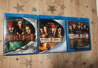 Trilogía Piratas del Caribe Blu-ray - 6 Discos