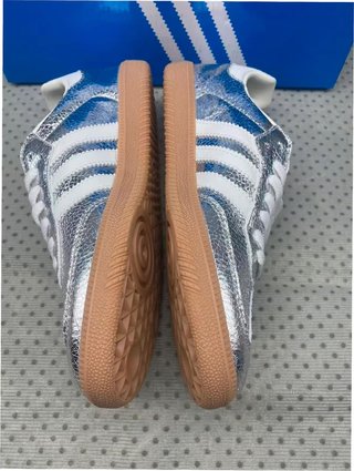 Adidas Samba OG Plata Metalizado Talla 40