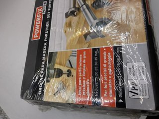 Juego Brocas Forstner Powerfix Profi+ Madera