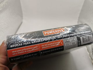Juego Brocas Forstner Powerfix Profi+ Madera