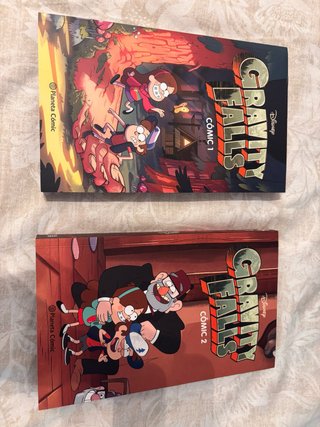 Gravity Falls. Pack libros de comic 1 y 2 por 8€